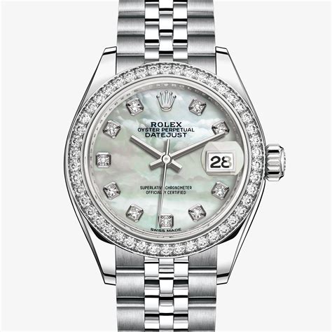 rolex donna con brilantini|Rolex Lady.